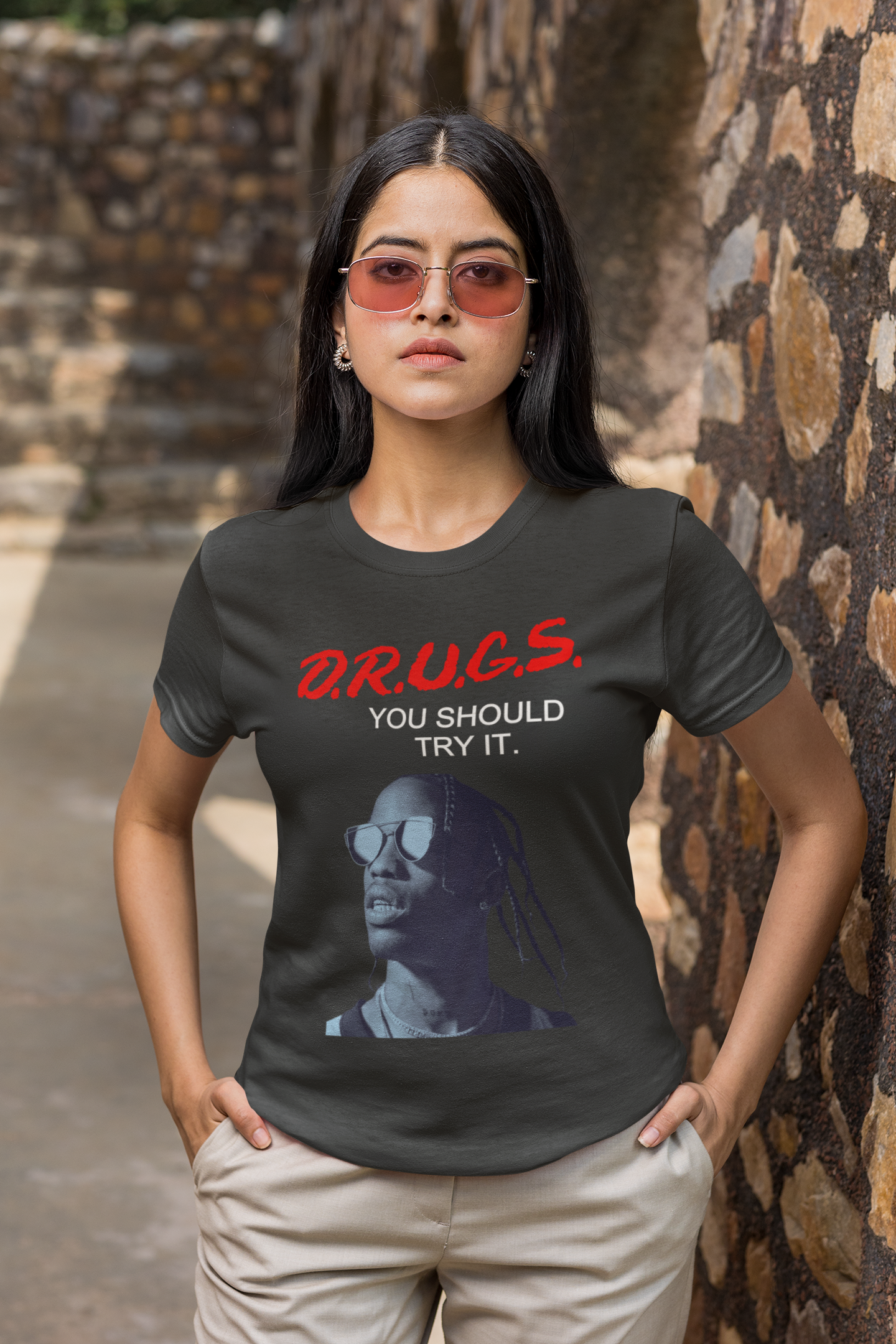 Travis Scott T-Shirt Days Before Rodeo Shirt D.A.R.E. Inspired Tee Gift Tshirt Crewneck for Rap Hip-Hop Travis Scott Fans Concerts Crewneck