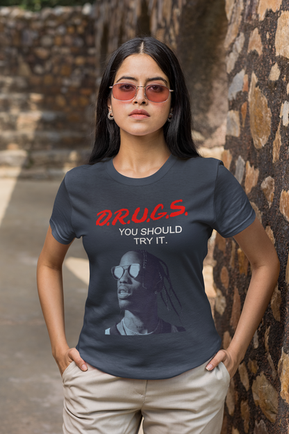 Travis Scott T-Shirt Days Before Rodeo Shirt D.A.R.E. Inspired Tee Gift Tshirt Crewneck for Rap Hip-Hop Travis Scott Fans Concerts Crewneck