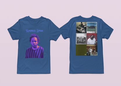 Kendrick Lamar T-Shirt - Limited Edition Double-Sided Graphic Tee with Mr Morale DAMN & Album Art - Exclusive Hip-Hop Merchandise Shirt