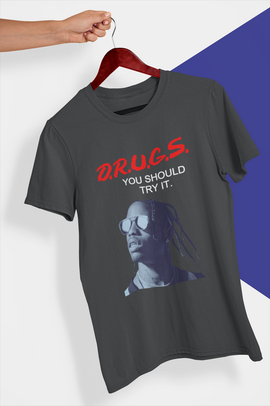 Travis Scott T-Shirt Days Before Rodeo Shirt D.A.R.E. Inspired Tee Gift Tshirt Crewneck for Rap Hip-Hop Travis Scott Fans Concerts Crewneck