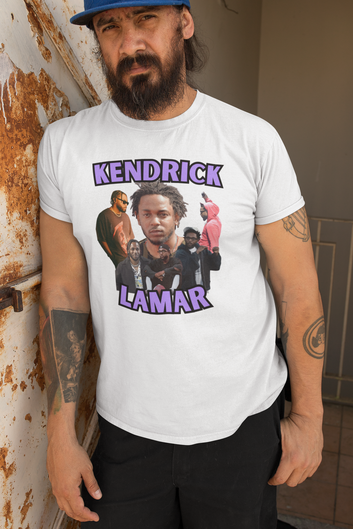 Kendrick Lamar Collage TShirt Unisex Crewneck Tee Iconic Hip Hop Legend Shirt Music Fan Apparel Streetwear Super Bowl Music Fan Gift Culture